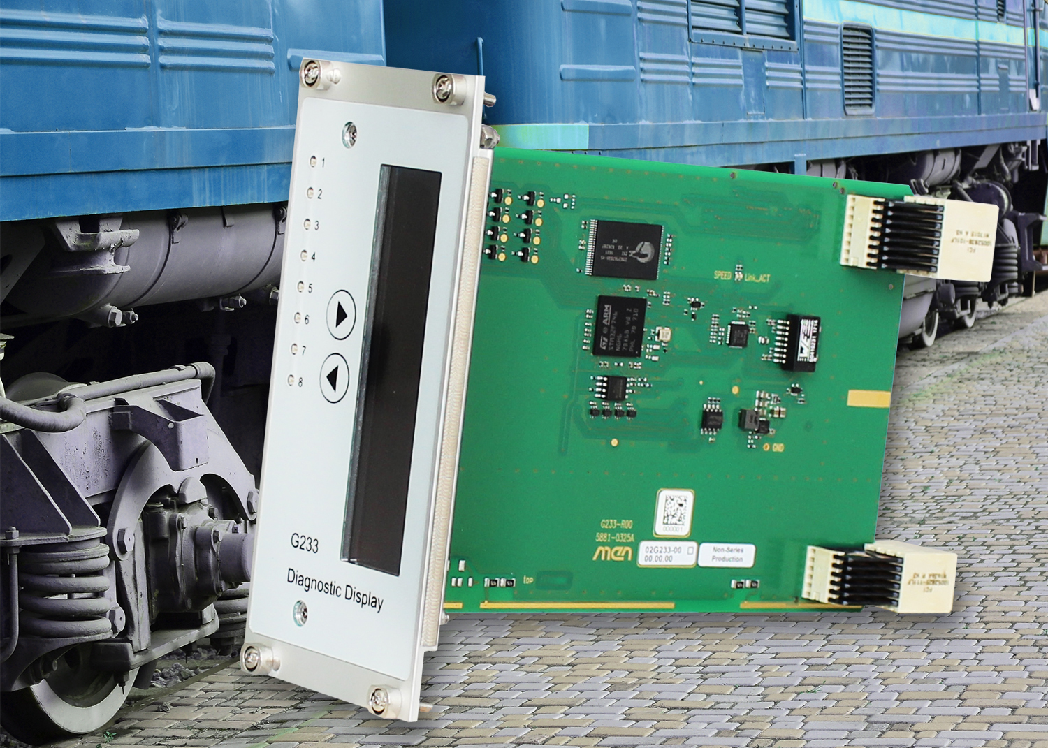 Serial Diagnostic Board With Front Display Allows For Easier ...