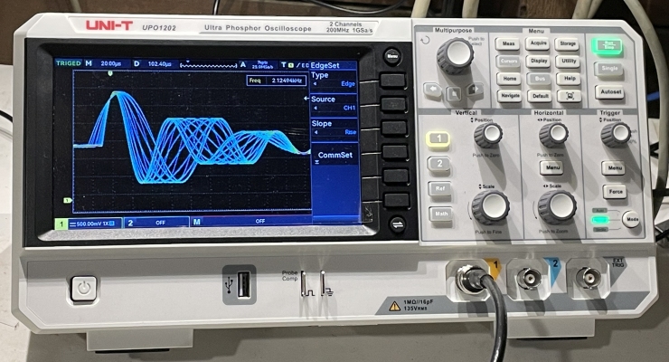Uni-T UPO1202: A Budget-Friendly 200 MHz Oscilloscope - Electrical