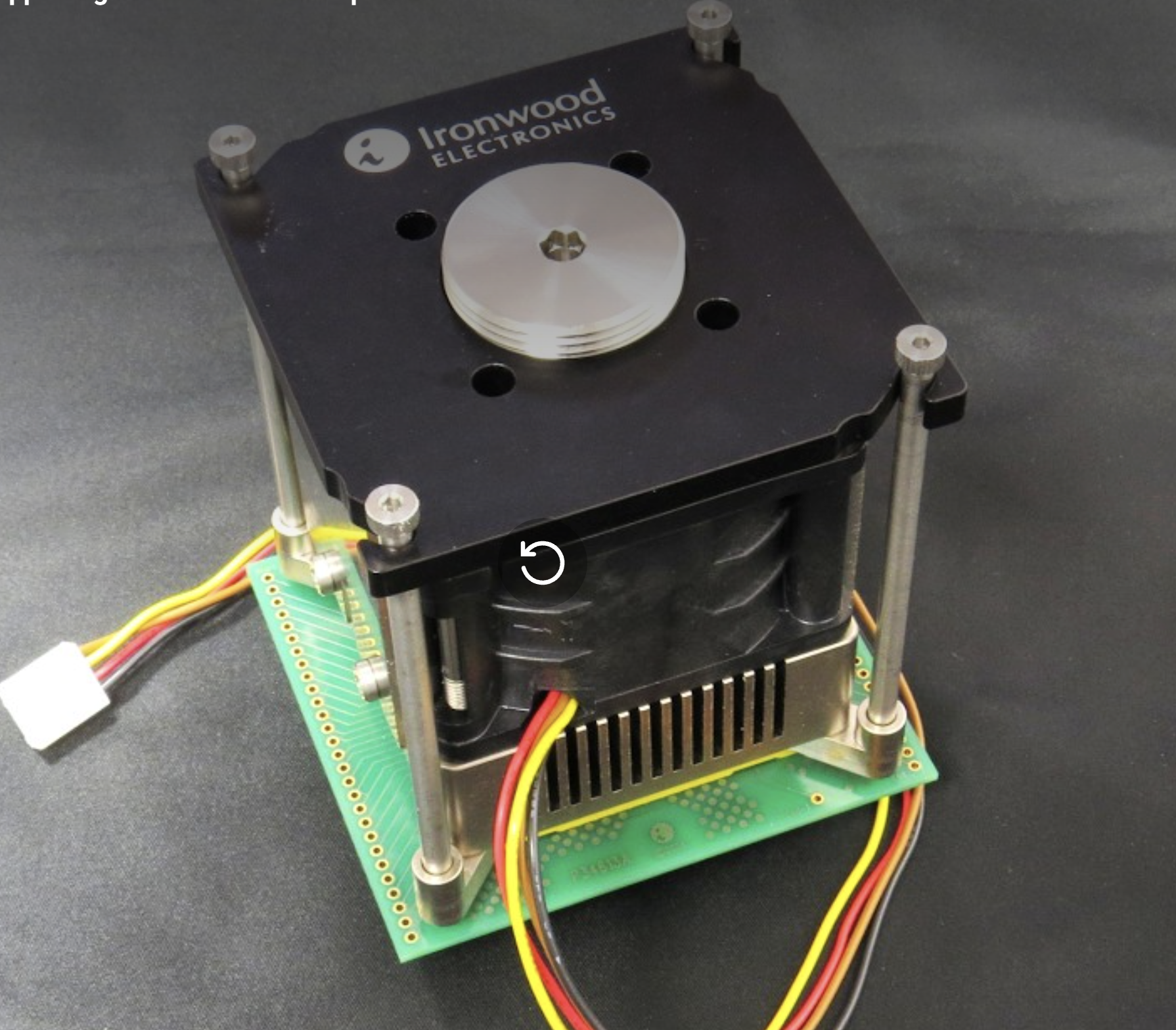 70-GHz elastomer socket dissipates 28 W for 0.65-mm-pitch BGA packages